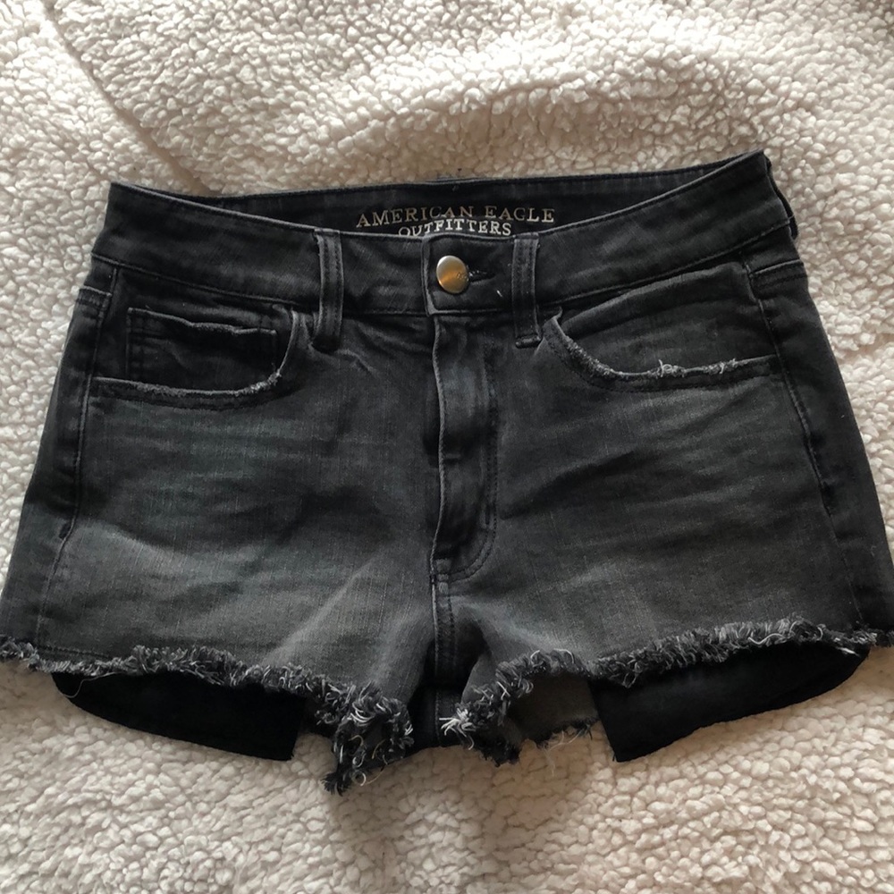 Aeo hi- rise shorties